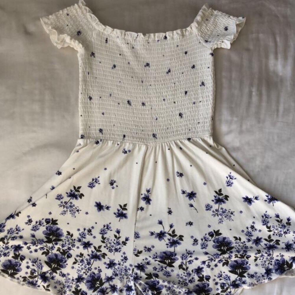 garage floral romper